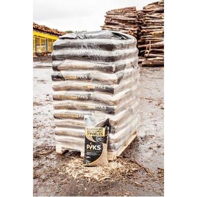 PIKS Holzpellets – Palette mit 66 Säcken à 15 kg (≈1'000 kg)