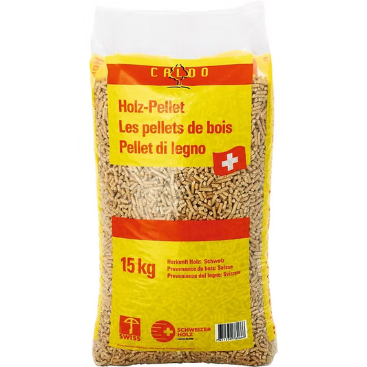 Caldo Holzpellets – Palette 48 Säcke à 15 kg (720 kg)