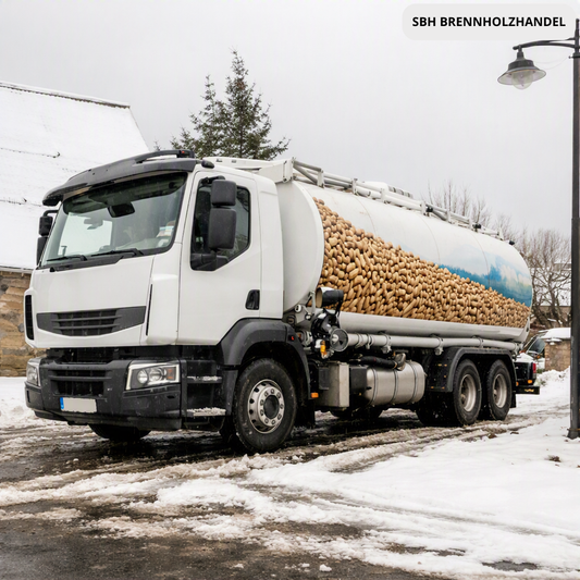 Thermospan® Holzpellets – Lieferung lose per Silowagen