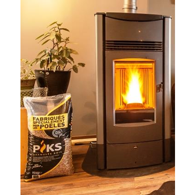 PIKS Holzpellets – Palette mit 66 Säcken à 15 kg (≈1'000 kg)